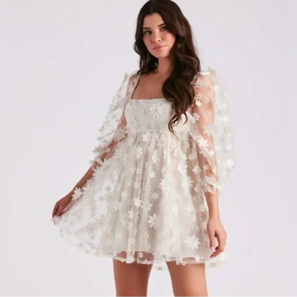 Windsor Ivory Floral Dress